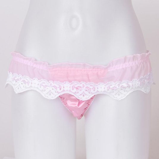 Трусы мужские кружевные сисси