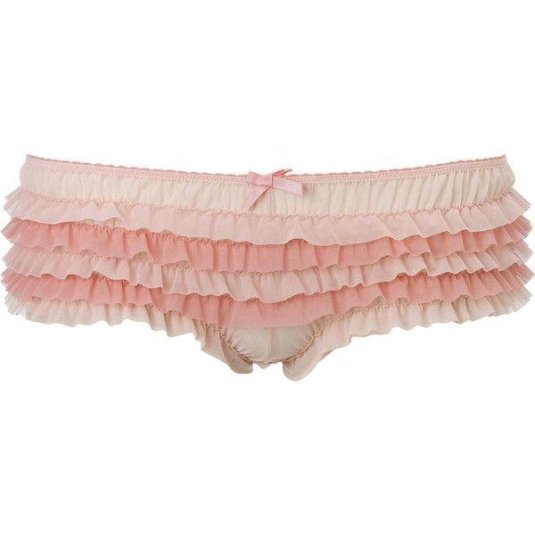 Нижнее белье с рюшами