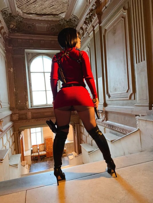 Resident evil ада вонг косплей