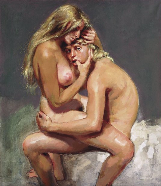 Эротические работы художников