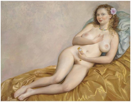 Обнаженные женщины на картинах