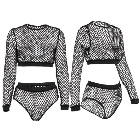 Сетчатый топ