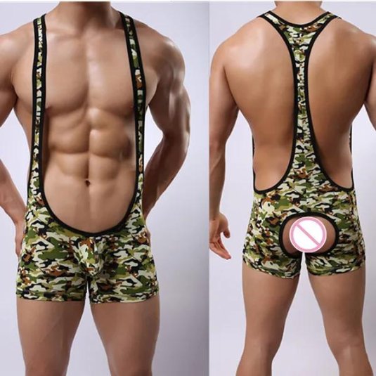 Мужской боди комбинезон