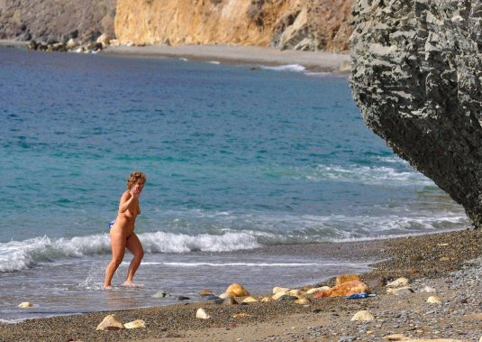 Пляж в греции