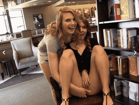 Лесби в общественном месте