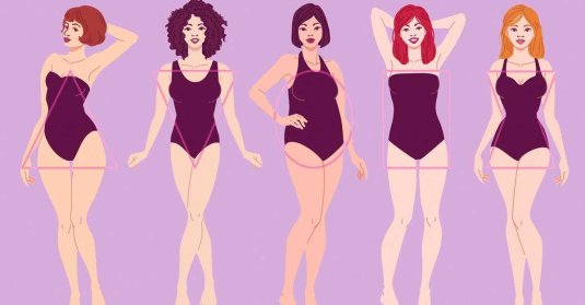 Тип фигур у женщин