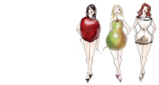 Тип фигур у женщин