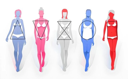 Женская фигура типы