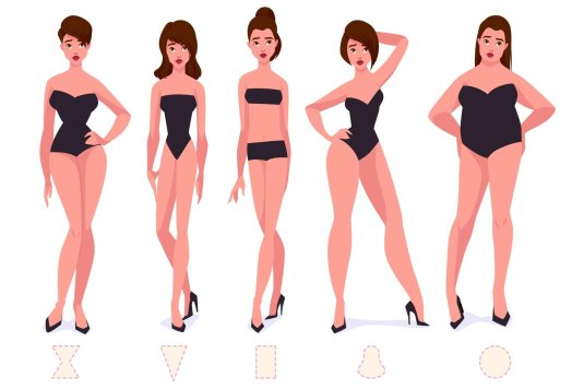 Формы женских фигур