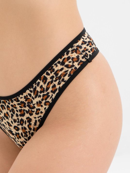 Трусы женские леопардовые