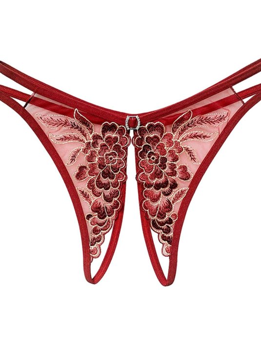 Прозрачные женские стринги