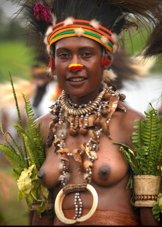 Папуасы новой гвинеи женщины
