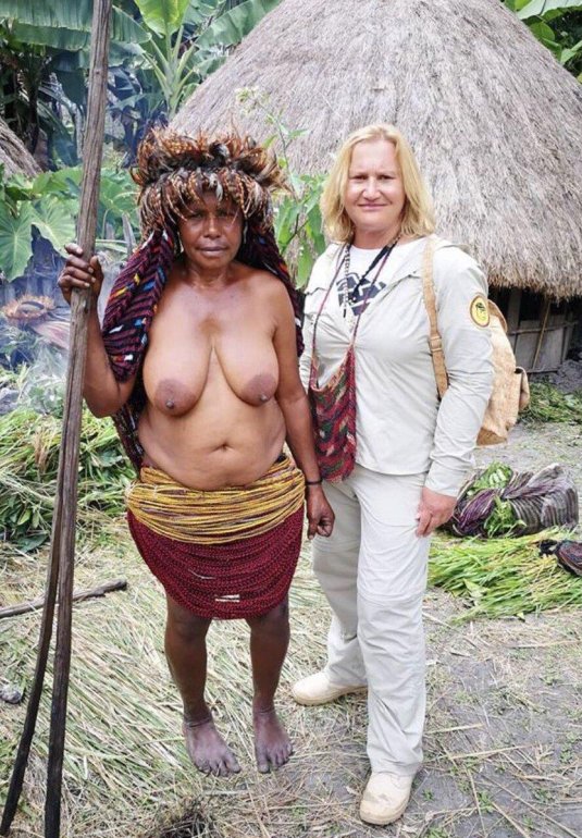 Голые женщины папуаски