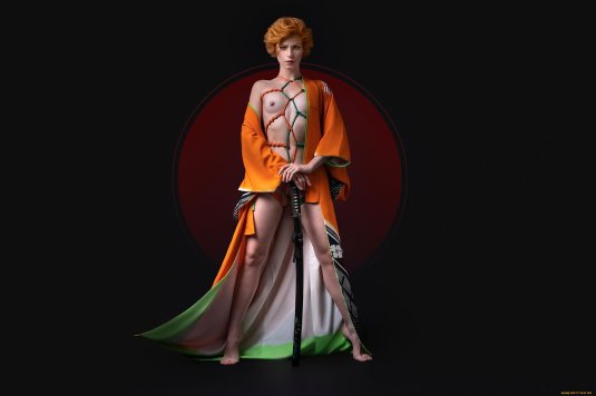 Порно самураи