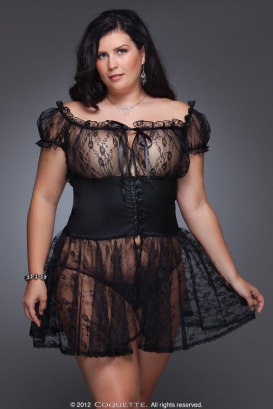 Полные женщины в белье