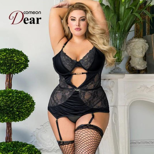 Сексуальное женское белье comeonlover размера плюс
