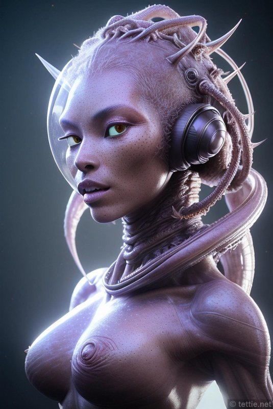 Сексуальная инопланетянка