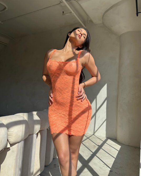 Облегающее платье