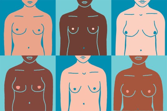 Второй размер груди голая