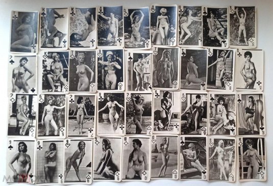 Эротические игральные карты