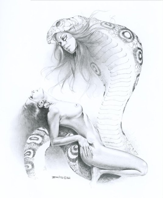 Эротические графические рисунки