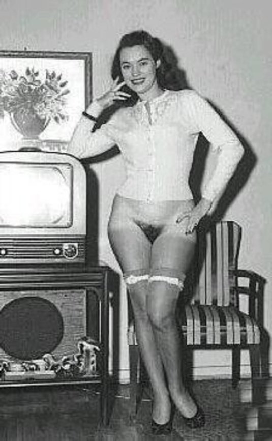 Ретро в чулках