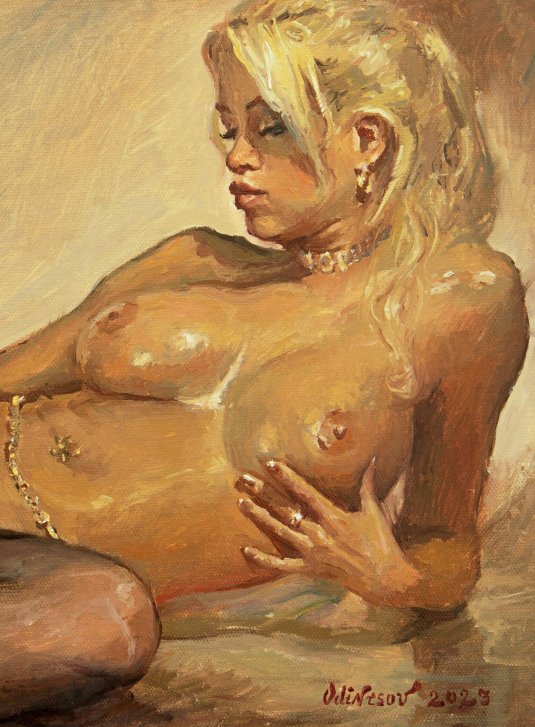 Эротические картины маслом
