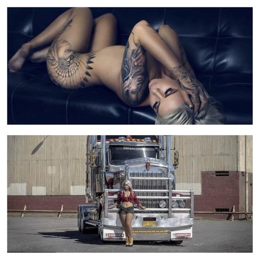 Девушка дальнобойщица