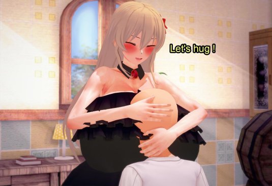 Giantess breast expansion