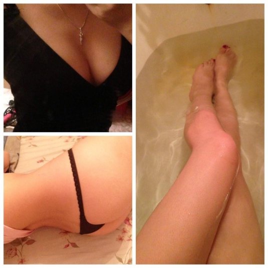 Женские ноги в ванной