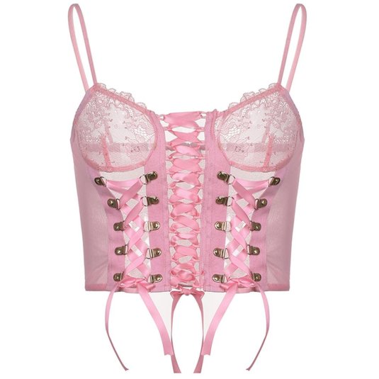 Прозрачное бюстье