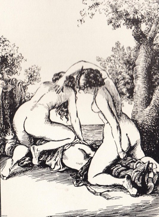 Старинные порнографические гравюры