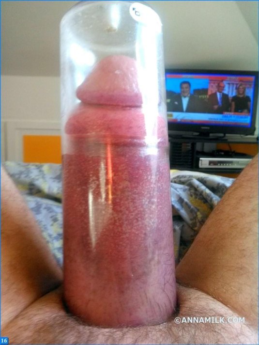 Пенис после вакуумной помпы