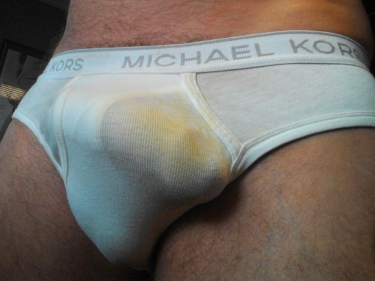 Член в прозрачных трусах