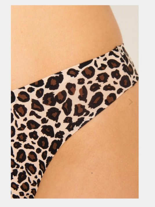 Леопардовые трусы женские