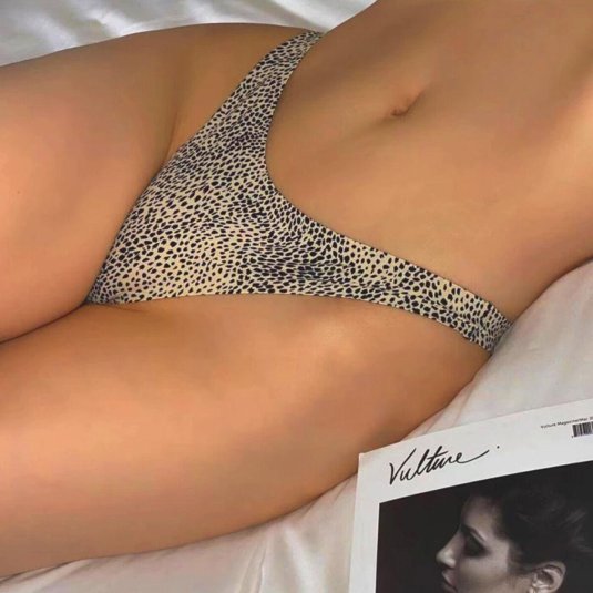 Трусы женские леопардовые