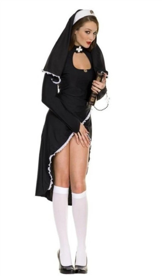 Эротический костюм монашка