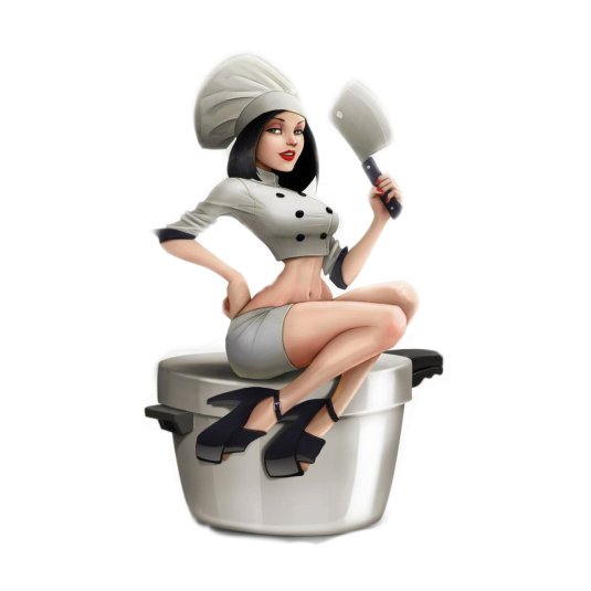 Повар девушка