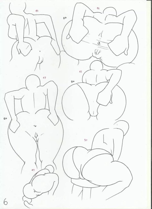 Эротичные позы для рисования