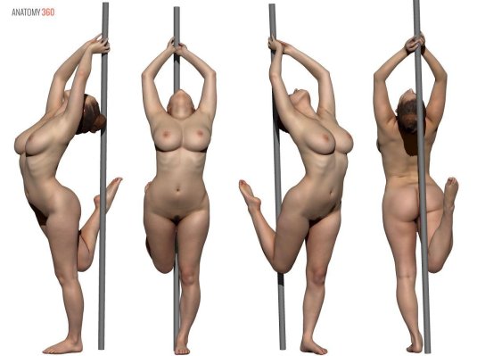 Голые женщины с разных ракурсов