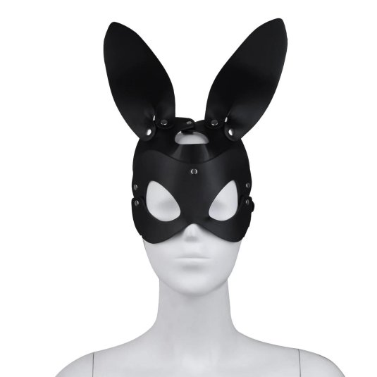 Кожаная маска кролика